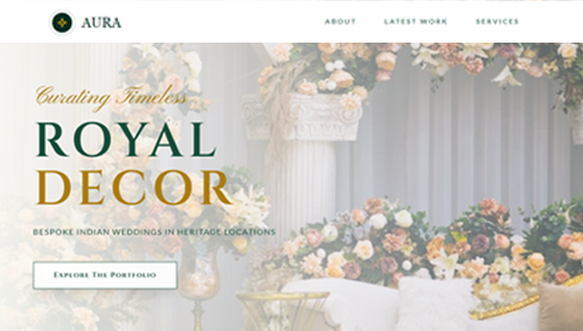 AURA - Curated Events Theme 02 Preview