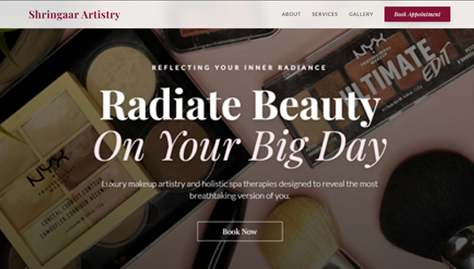 Shringaar Artistry - Makeup Theme 01